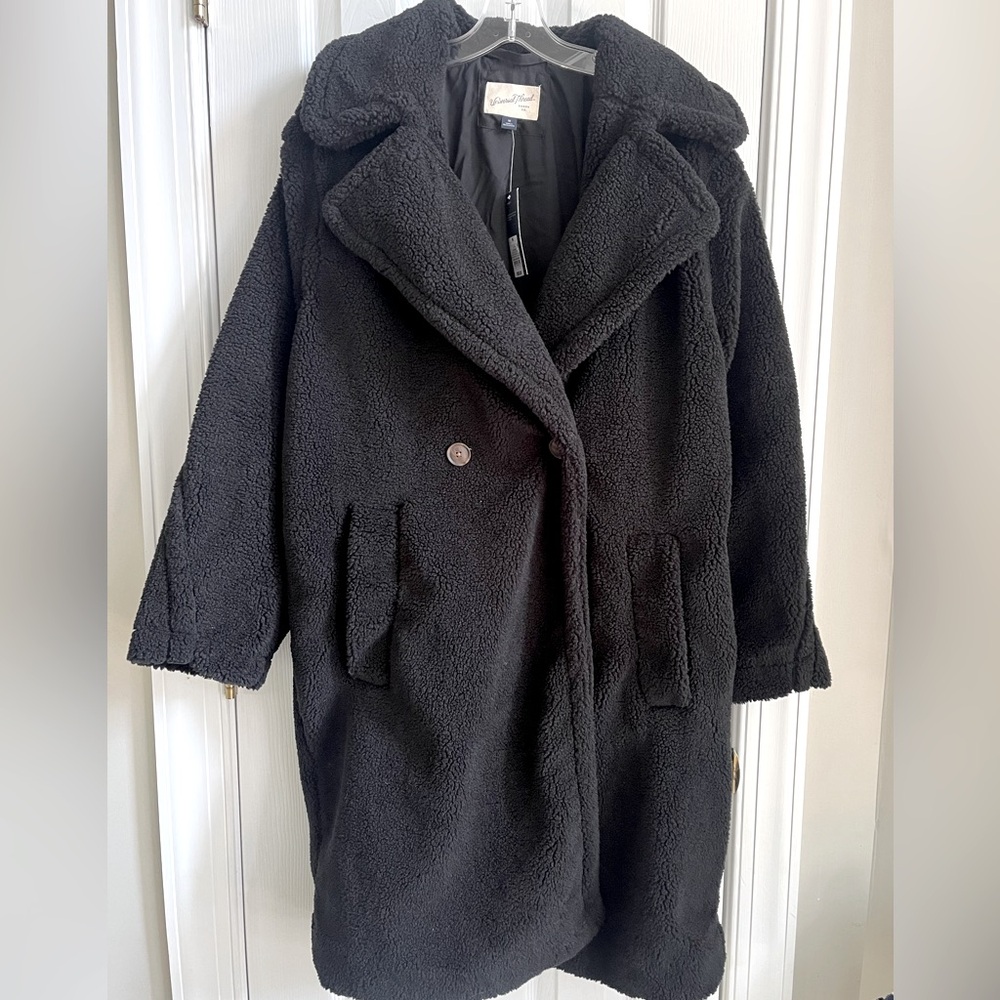 Universal Thread Black Teddy Jacket